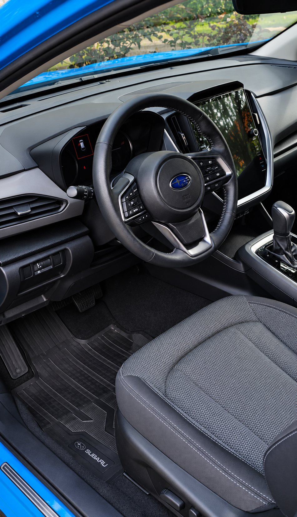 Subaru Crosstrek — kokpit po pielęgnacji